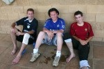 Sunburned Englishmen