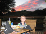 Tyler with Sunset