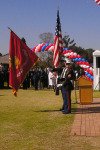 Flag Ceremony at July 4th