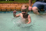 Owen in Pool