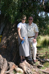 Us By Blue Gum Tree