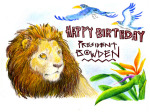Birthday Card From Sister Thurman