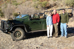 Us with Game Vehicle
