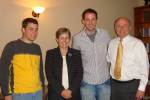 Us with Richard Walshaw and Timothy