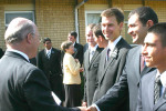 Elder Elyas Greets President Bowden For NL