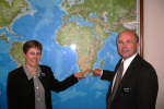 Jim and Jane with Map